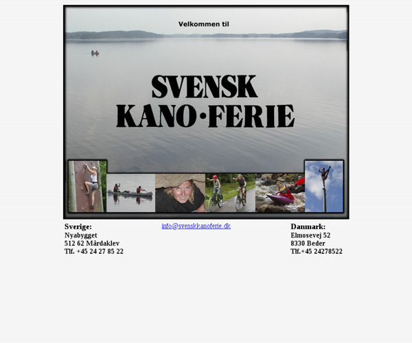 Svensk Kano Ferie